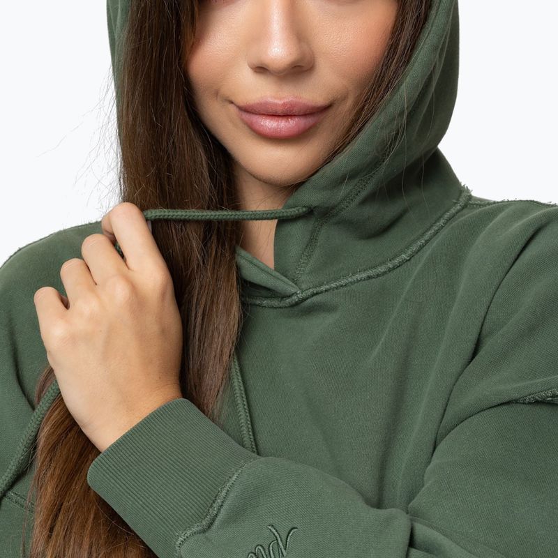 Damen-Hoodie Pitbull Lovia Hooded sage green 5