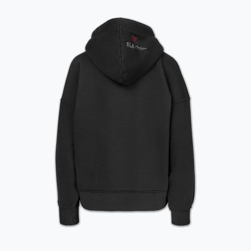 Damen-Hoodie Pitbull Thick & Thin Hooded dark graphite 5