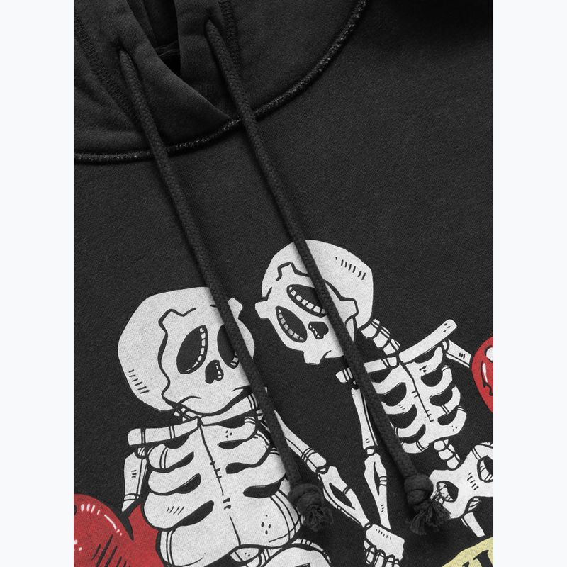 Damen-Hoodie Pitbull Thick & Thin Hooded dark graphite 6