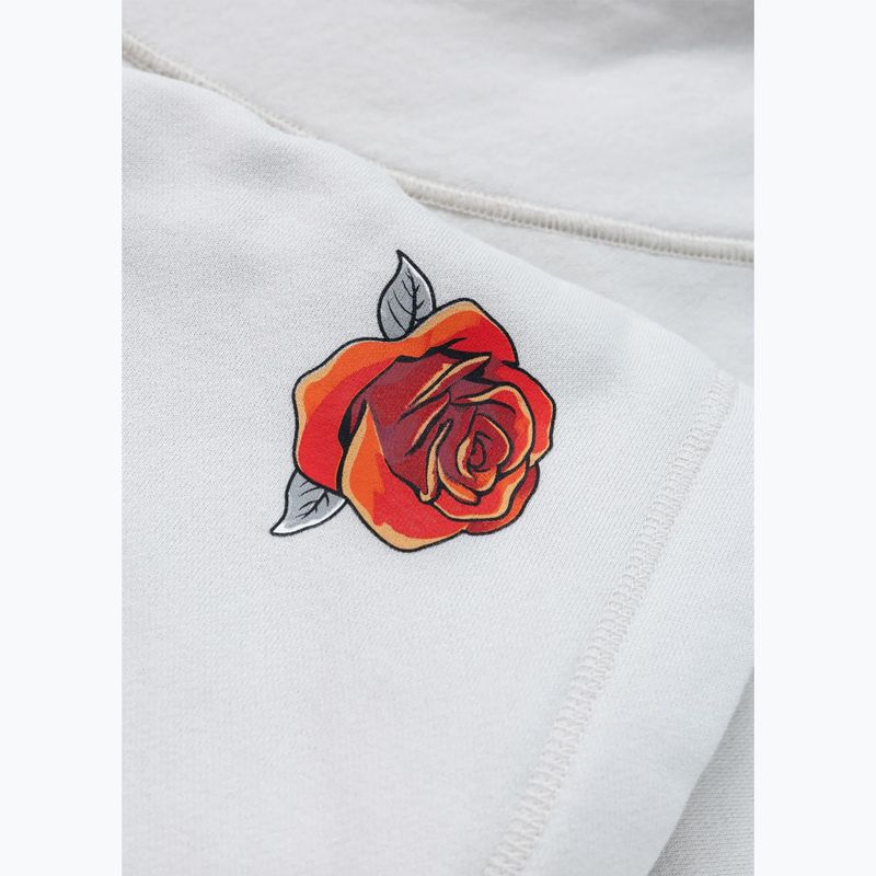 Damen Zip-Hoodie Pitbull Santa Muerte Hooded Zip white stone 12