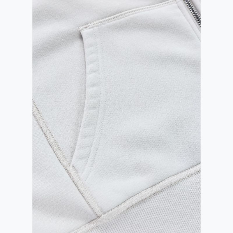 Damen Zip-Hoodie Pitbull Santa Muerte Hooded Zip white stone 14