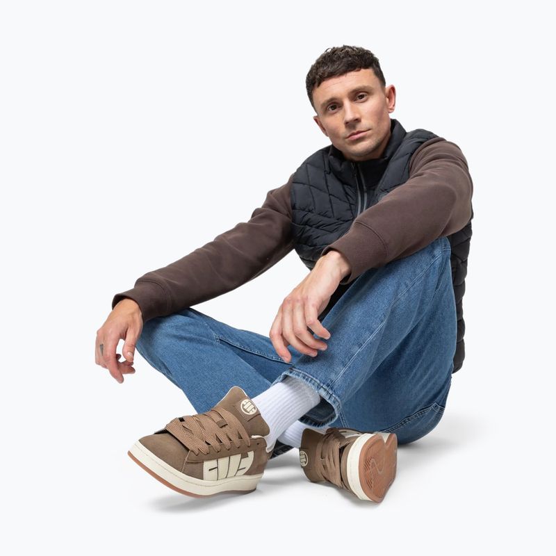 Herren Schuhe Pitbull Walker Logo coyote brown 6