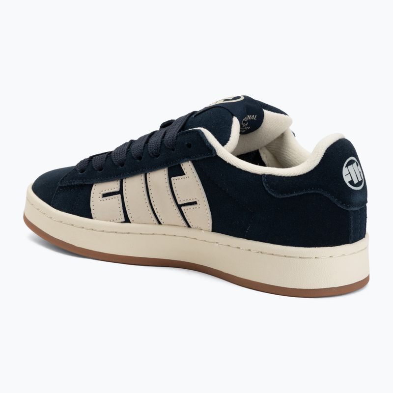 Herren Schuhe Pitbull Walker Logo petrol blue 3