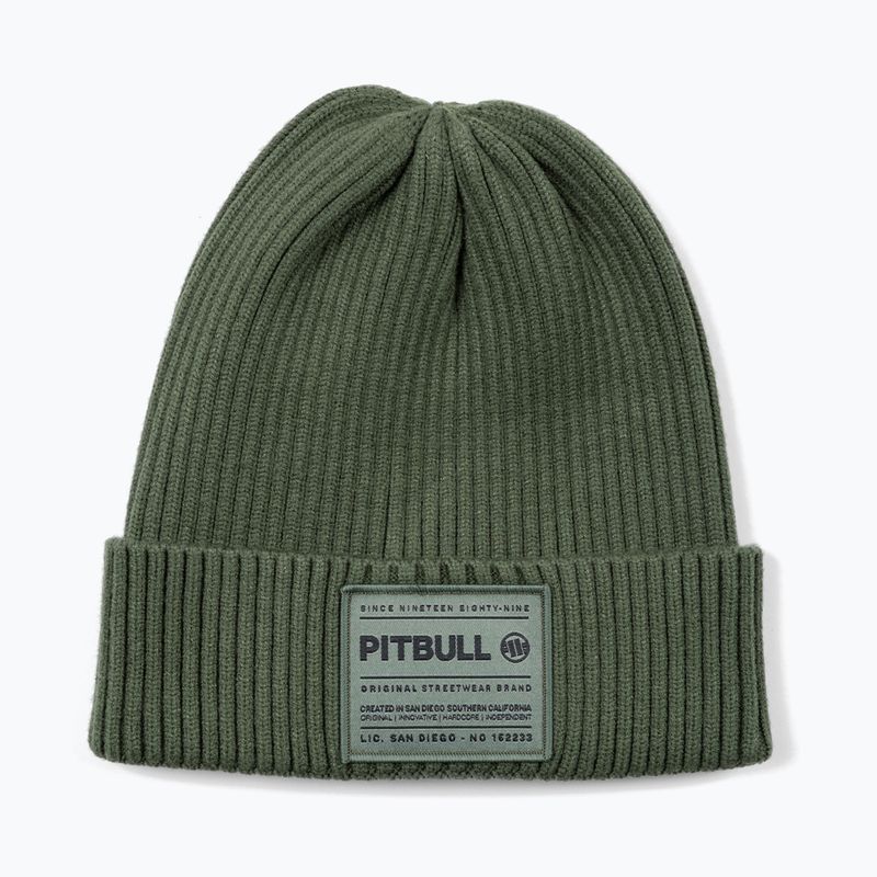 Wintermütze Pitbull Beanie Dock grassy green