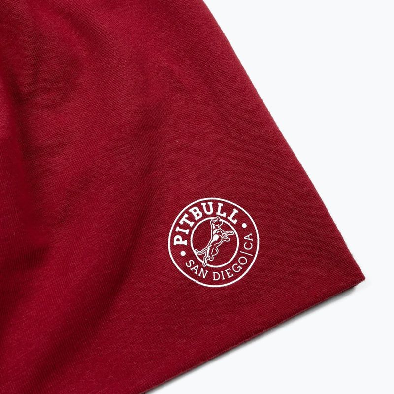 Wintermütze Pitbull San Diego Ca Beanie burgundy 2