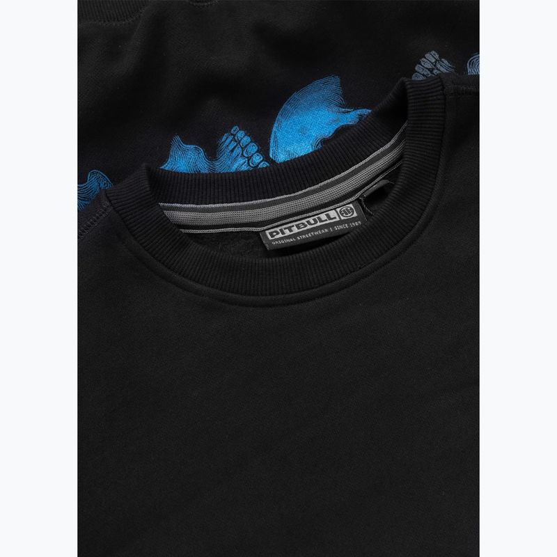 Herren-Sweatshirt Pitbull Crewneck Guardian Angel black 3