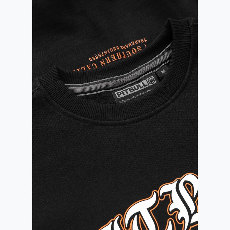 Herren Sweatshirt Pitbull Crewneck Tattoo black 3