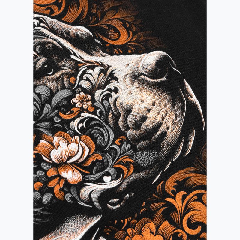 Herren Sweatshirt Pitbull Crewneck Tattoo black 6