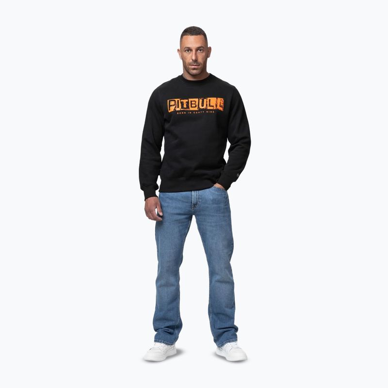 Herren-Sweatshirt Pitbull Crewneck Blacky black 2