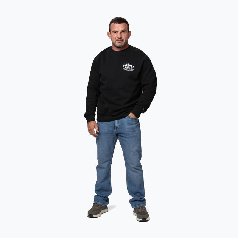Herren Sweatshirt Pitbull Crewneck Hero black 2