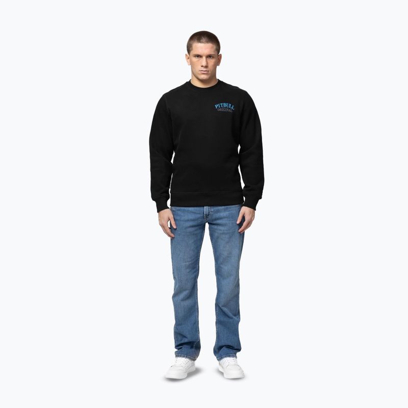 Herren-Sweatshirt Pitbull Crewneck Midnight Black 2