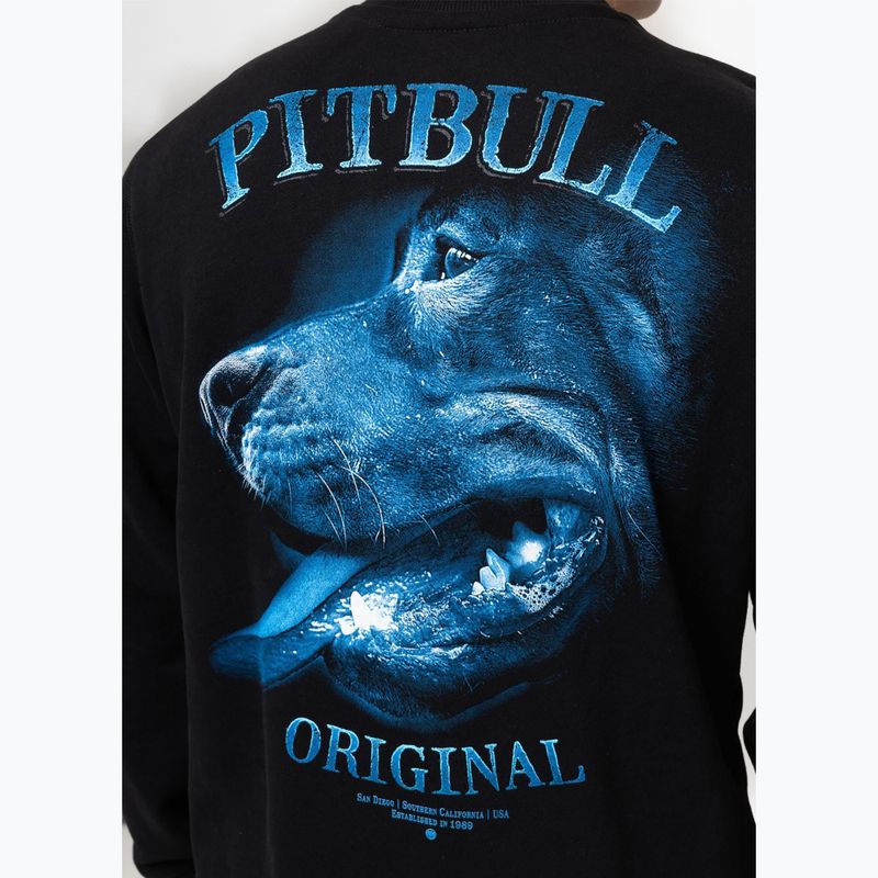 Herren-Sweatshirt Pitbull Crewneck Midnight Black 4