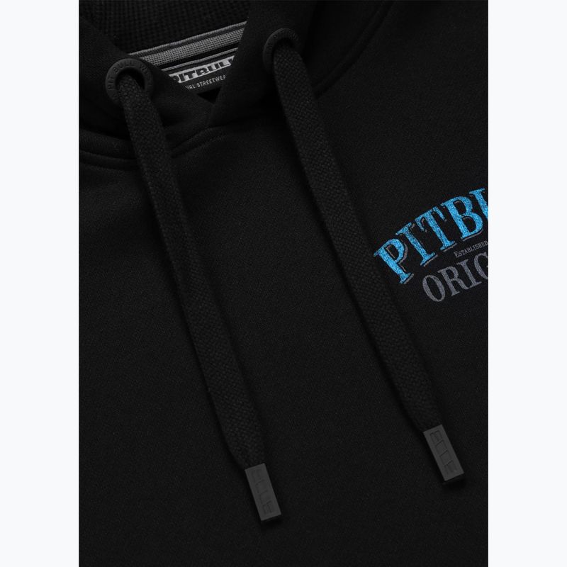 Herren Hoodie Pitbull Midnight Hooded black 6