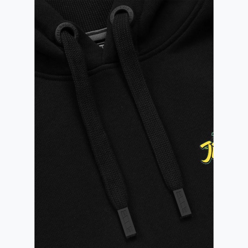 Herren Hoodie Pitbull Bjj Fight Dvsn Hooded black 3
