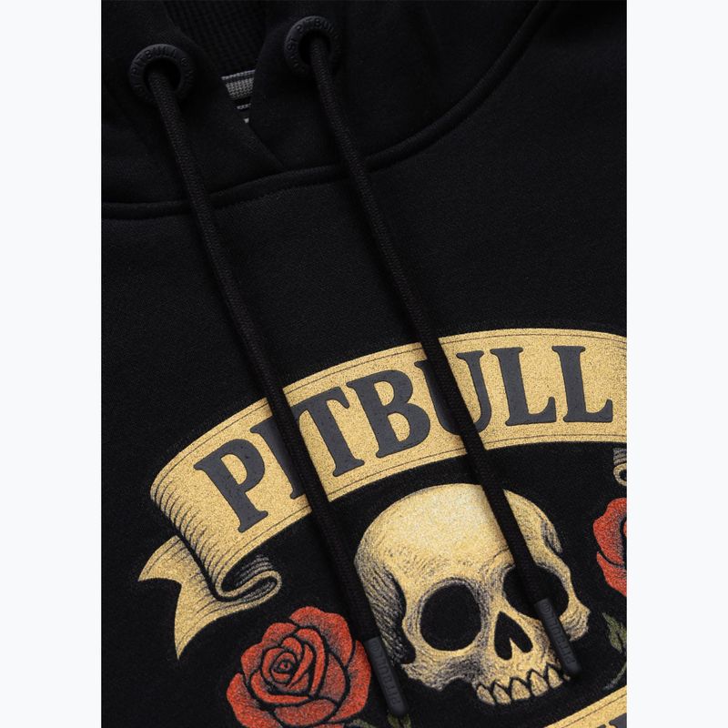 Damen-Hoodie Pitbull La Santa Muerte Hooded black 7