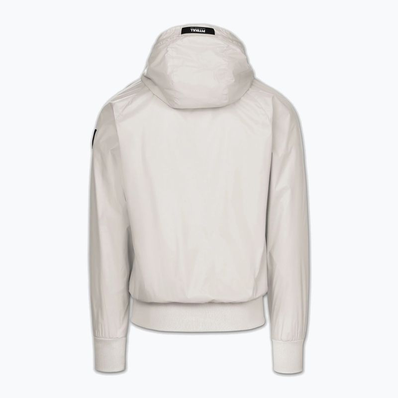 Herrenjacke Pitbull Athletic Logo Nylon Hooded light sand 6