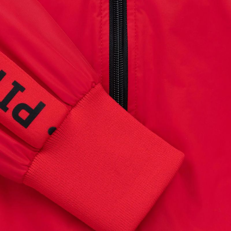 Herrenjacke Pitbull Athletic Tape Nylon Hooded red 12