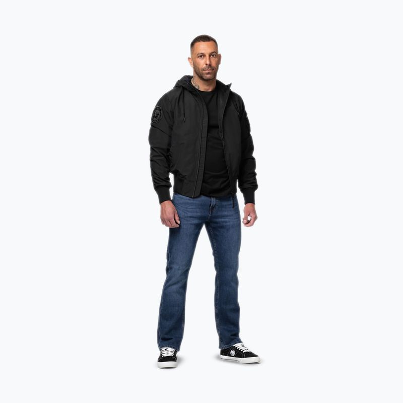 Herrenjacke Pitbull Hooper Hooded black 2