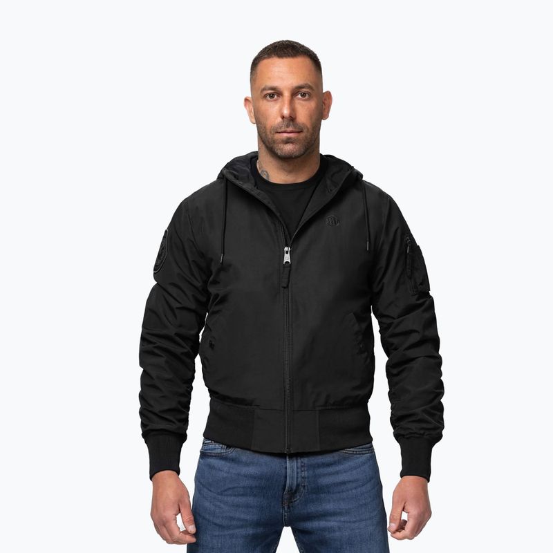Herrenjacke Pitbull Hooper Hooded black 4
