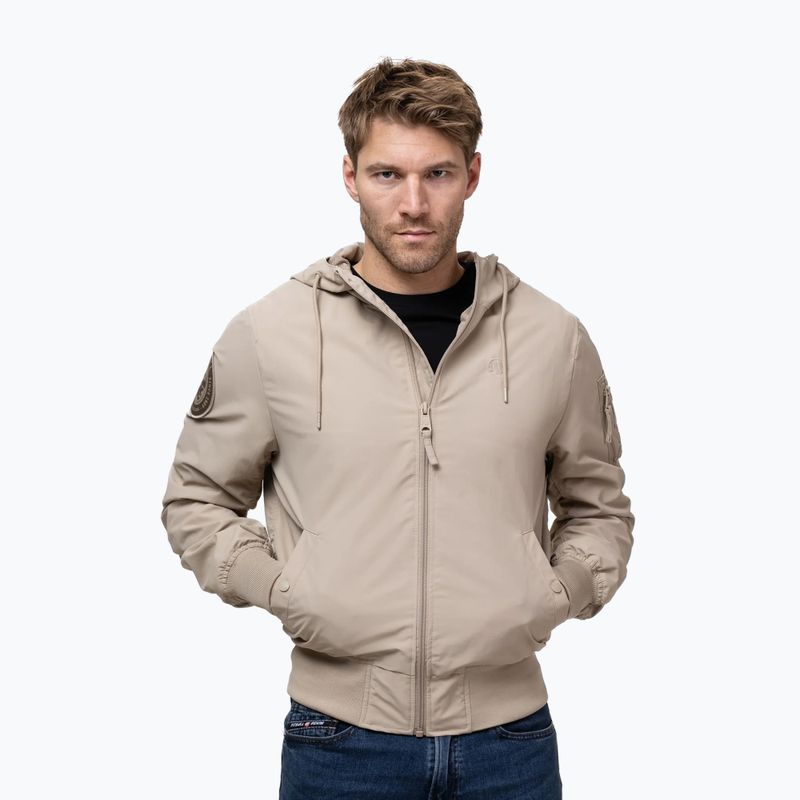 Herrenjacke Pitbull Hooper Hooded sand 4