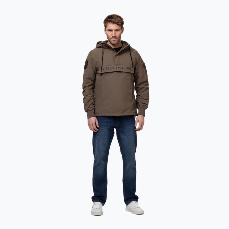 Herrenjacke Pitbull Meandro Kangaroo dark brown 2