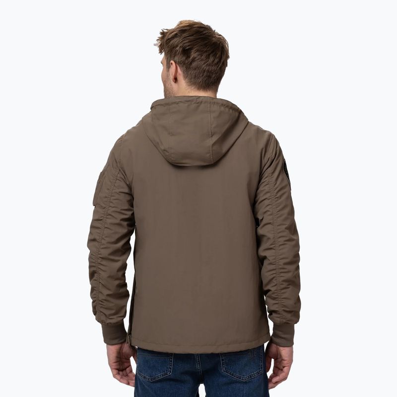 Herrenjacke Pitbull Meandro Kangaroo dark brown 3