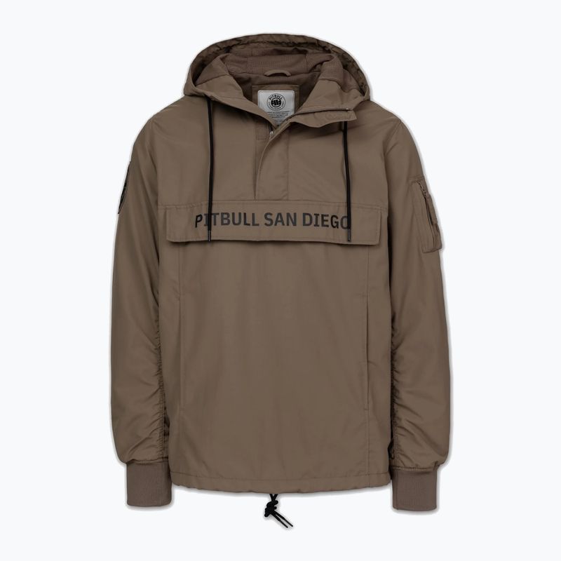 Herrenjacke Pitbull Meandro Kangaroo dark brown 4