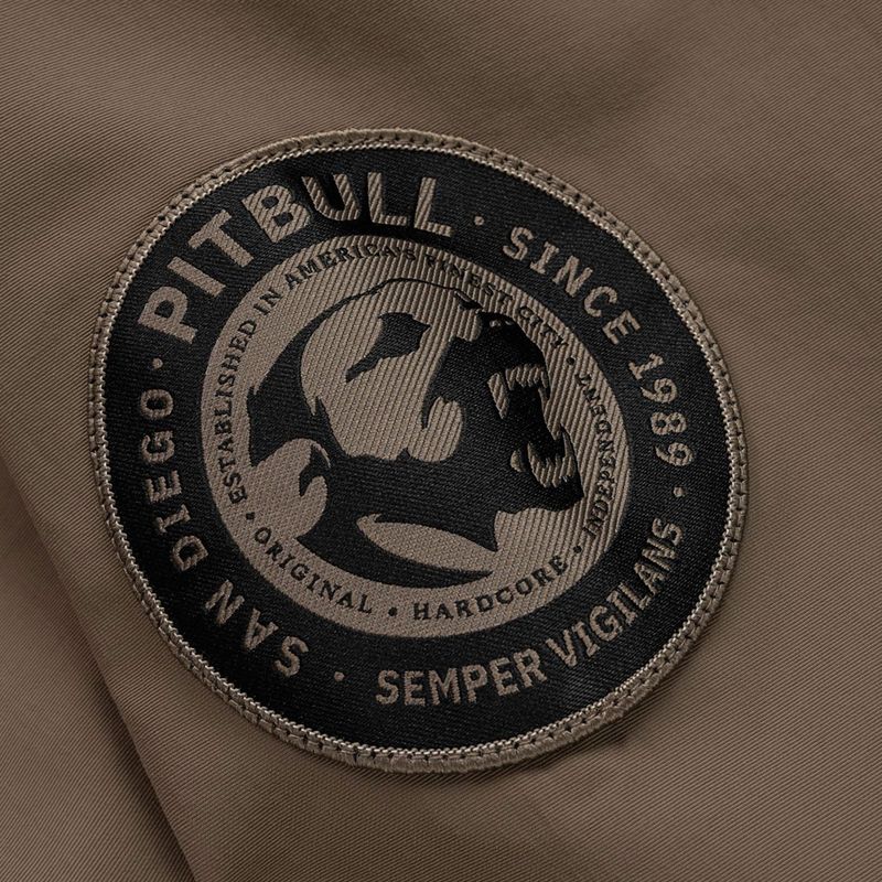 Herrenjacke Pitbull Meandro Kangaroo dark brown 9