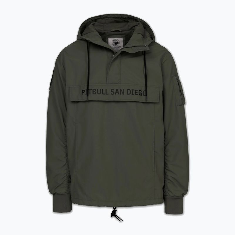 Herrenjacke Pitbull Meandro Kangaroo dark olive 3