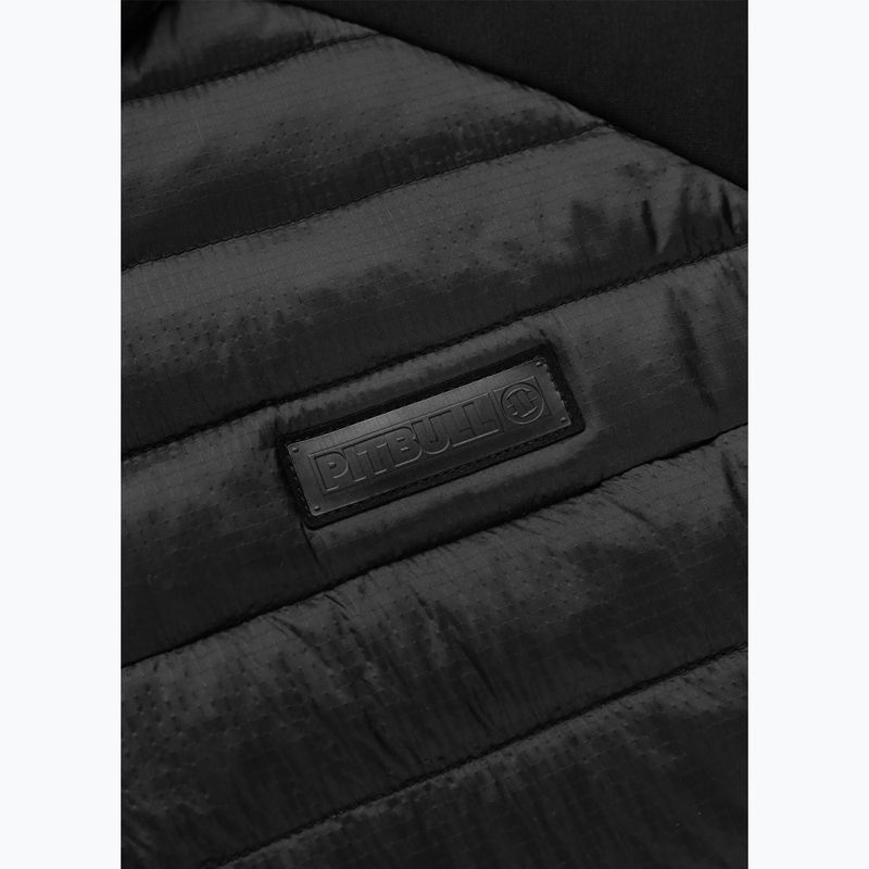 Herrenweste Pitbull Hofer Hybrid Padded Hooded black 9
