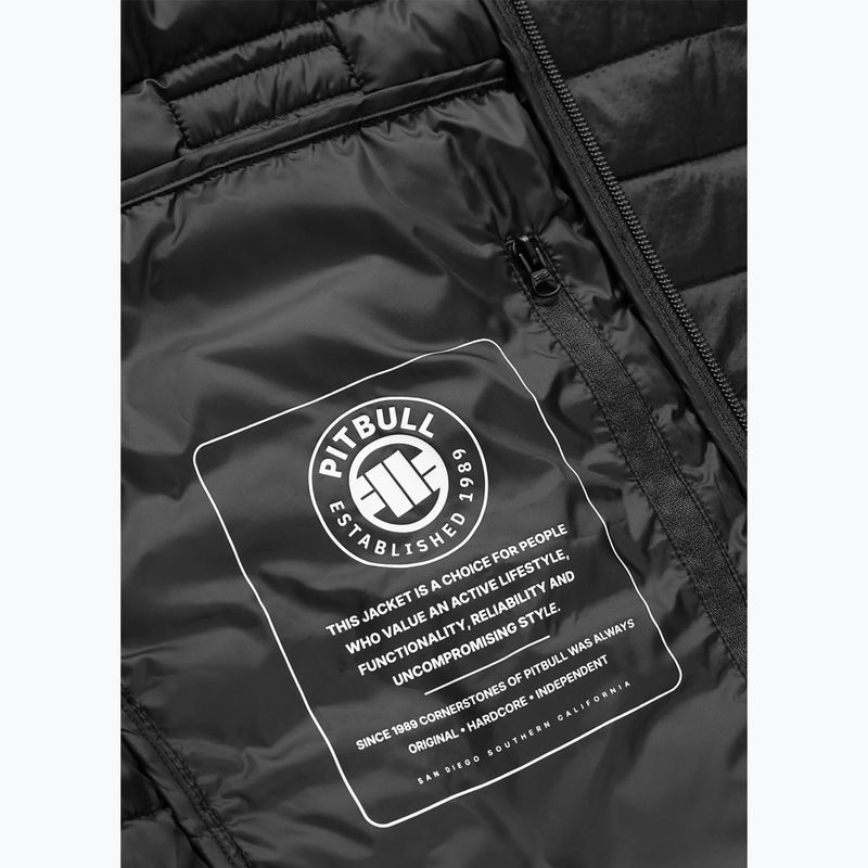 Herrenweste Pitbull Hofer Hybrid Padded Hooded black 10