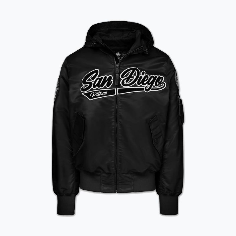 Herrenjacke Pitbull Aero Flight Hooded black 6