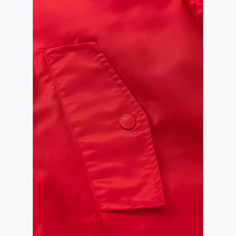 Herrenjacke Pitbull Aero Flight Hooded fluo/red 8