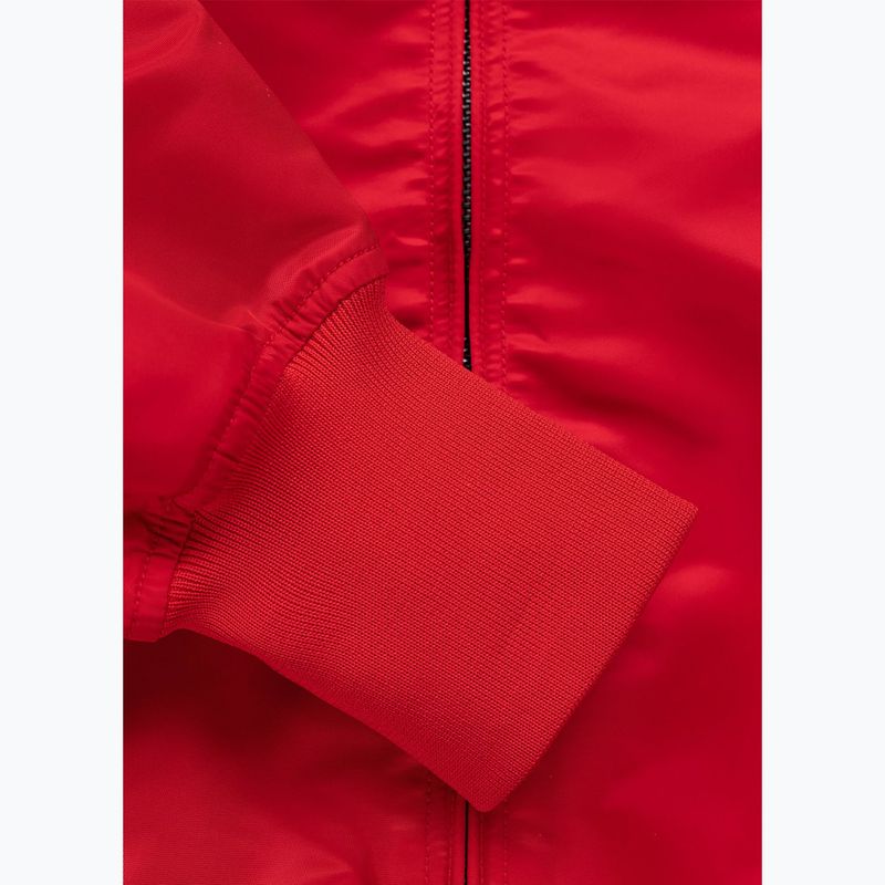 Herrenjacke Pitbull Aero Flight Hooded fluo/red 12