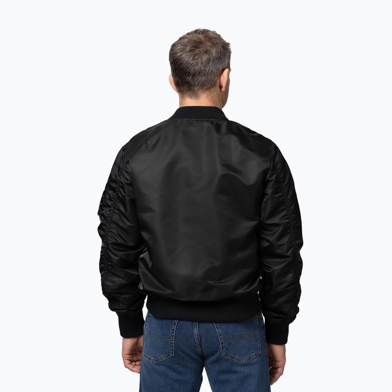Herrenjacke Pitbull Akron MA1 Flight black 3