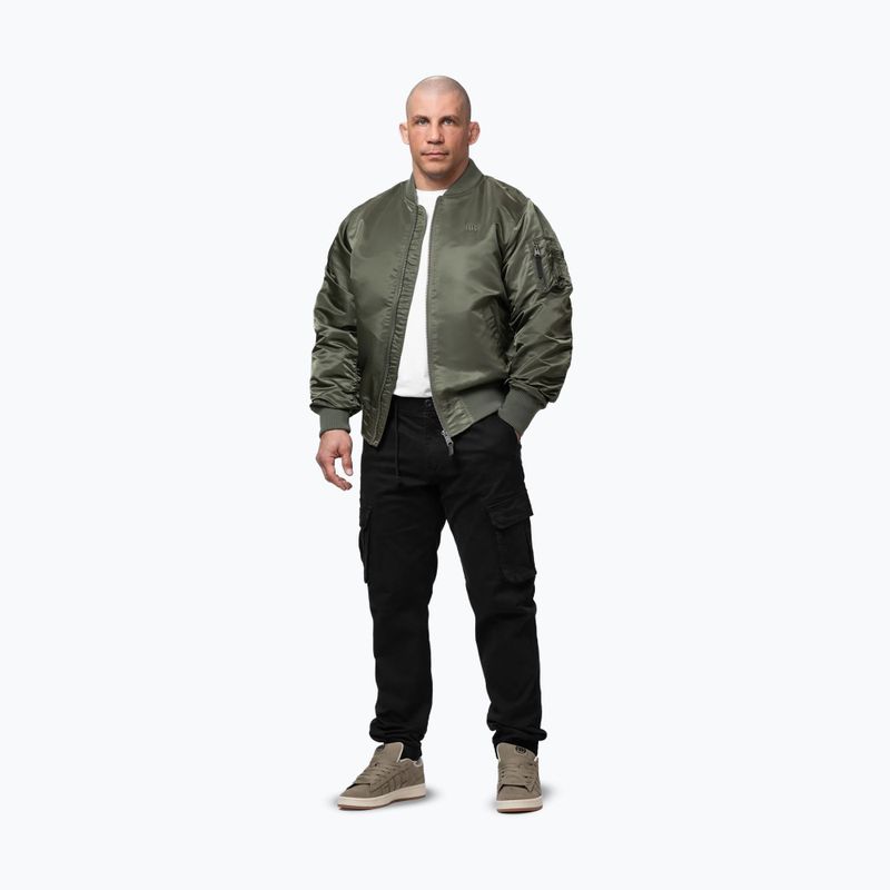 Herrenjacke Pitbull Akron MA1 Flight olive 2