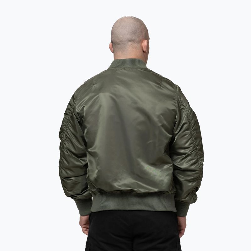 Herrenjacke Pitbull Akron MA1 Flight olive 3