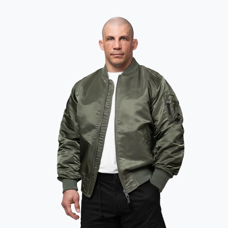 Herrenjacke Pitbull Akron MA1 Flight olive 4