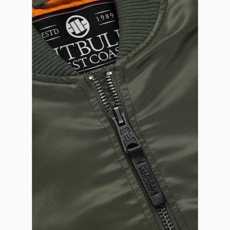 Herrenjacke Pitbull Akron MA1 Flight olive 8