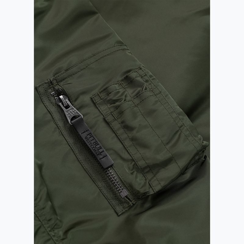 Herrenjacke Pitbull Akron MA1 Flight olive 10