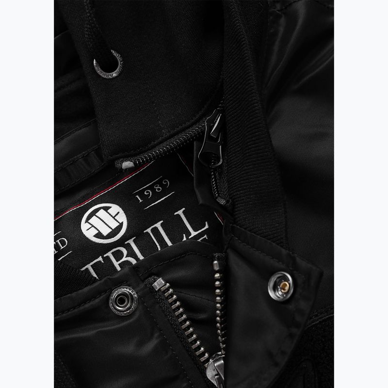 Herrenjacke Pitbull Mason San Diego Baseball Hooded black 9