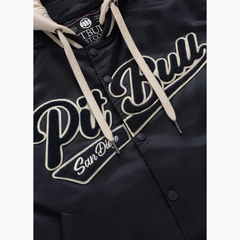 Herrenjacke Pitbull Mason San Diego Baseball Hooded dark navy/beige 13