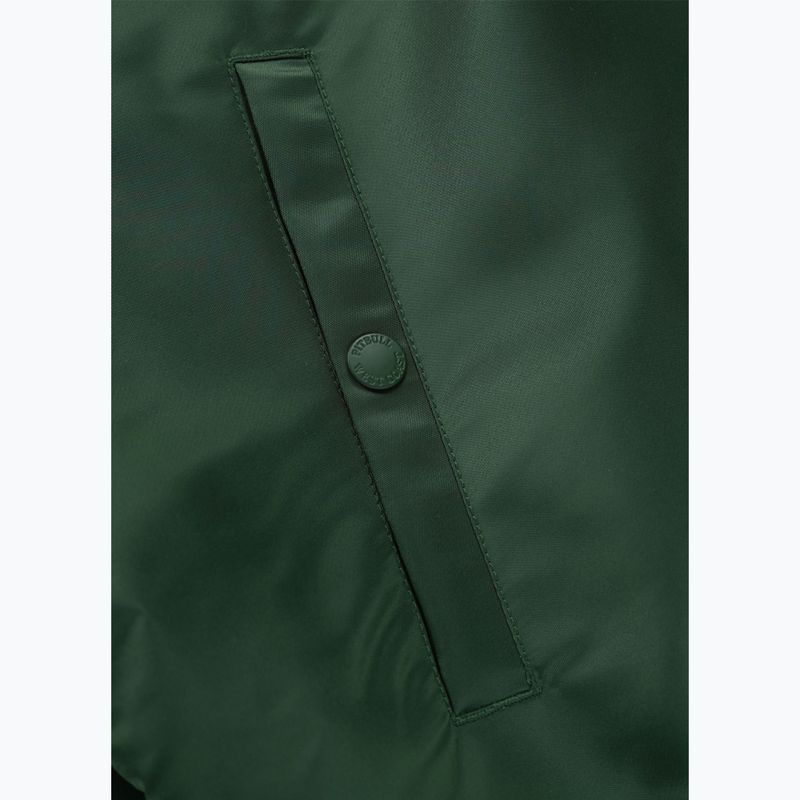 Herrenjacke Pitbull Mason San Diego Baseball Hooded bottle green/beige 12