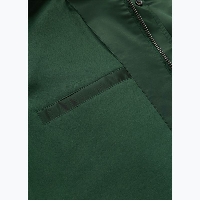 Herrenjacke Pitbull Mason San Diego Baseball Hooded bottle green/beige 13