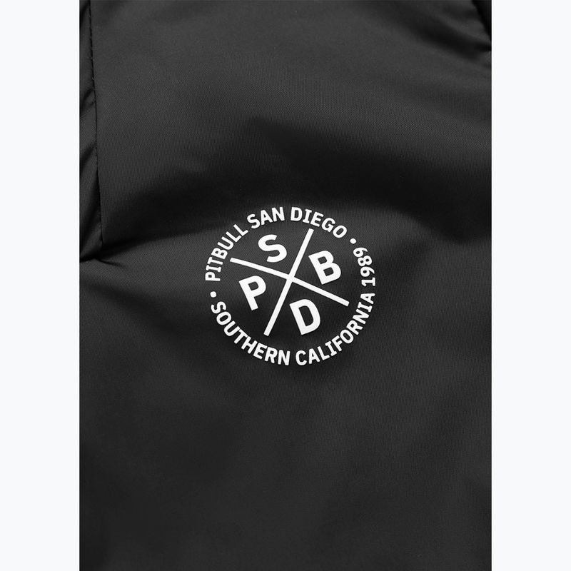 Damenjacke Pitbull Aaricia Stripes Nylon Hooded black 7