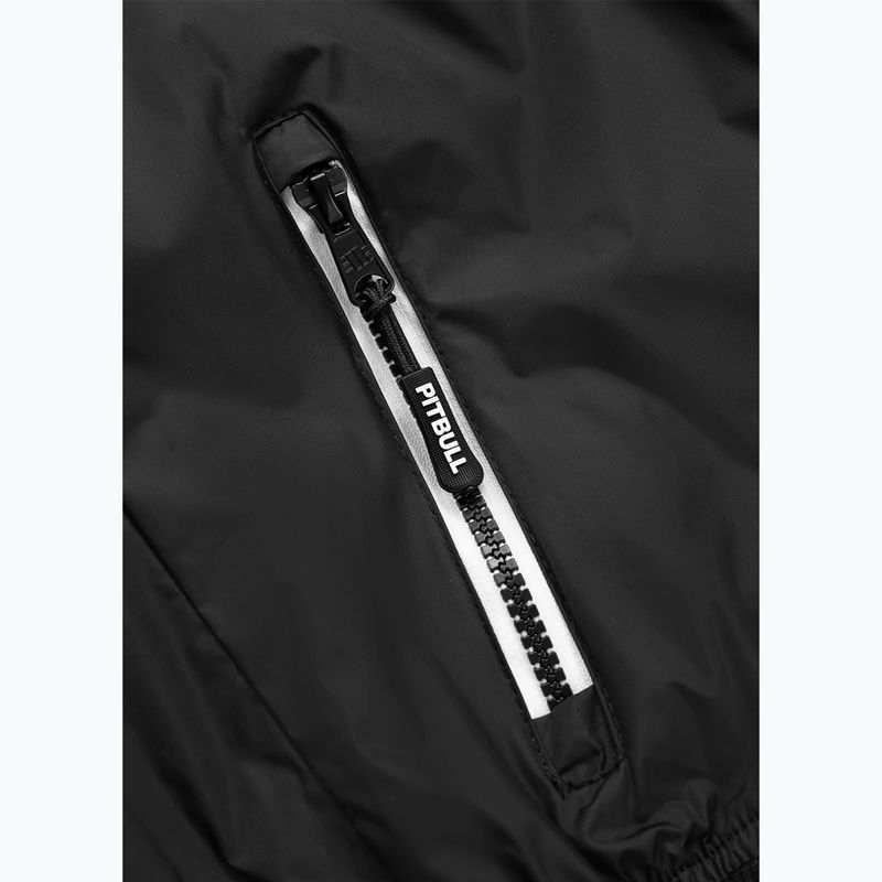 Damenjacke Pitbull Aaricia Stripes Nylon Hooded black 10