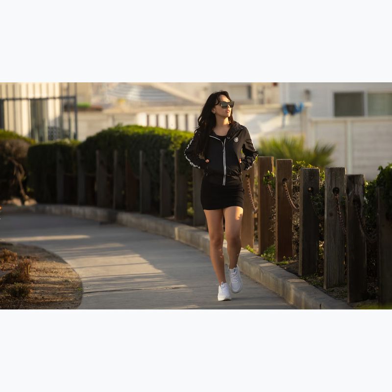 Damenjacke Pitbull Aaricia Stripes Nylon Hooded black 11