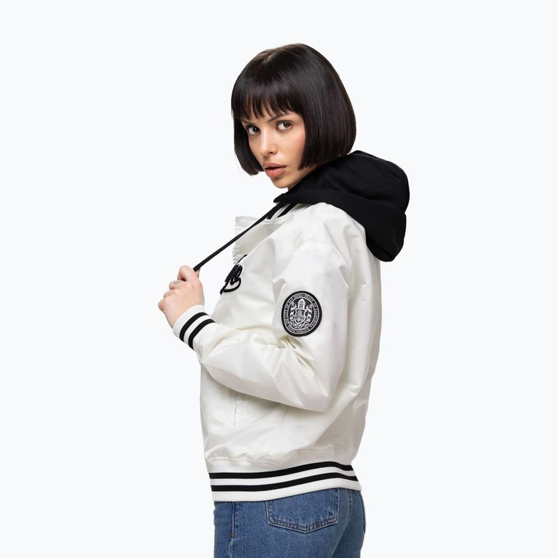 Damenjacke Pitbull Angela San Diego Hooded Varsity off white 4
