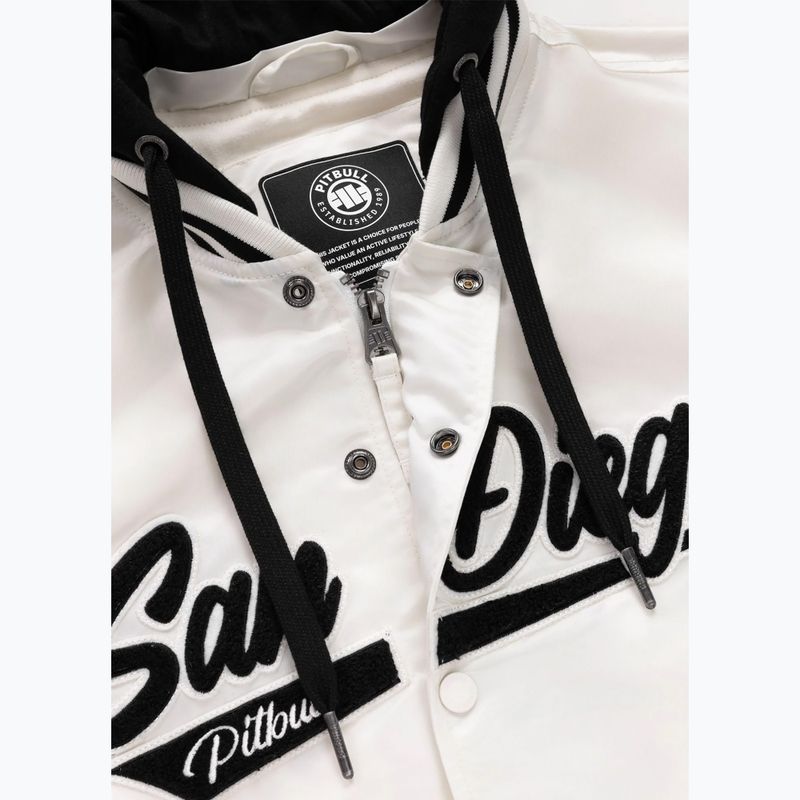 Damenjacke Pitbull Angela San Diego Hooded Varsity off white 7