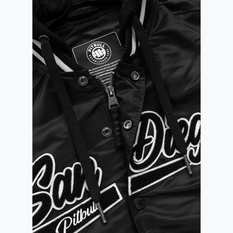Damenjacke Pitbull Angela San Diego Hooded Varsity black 8